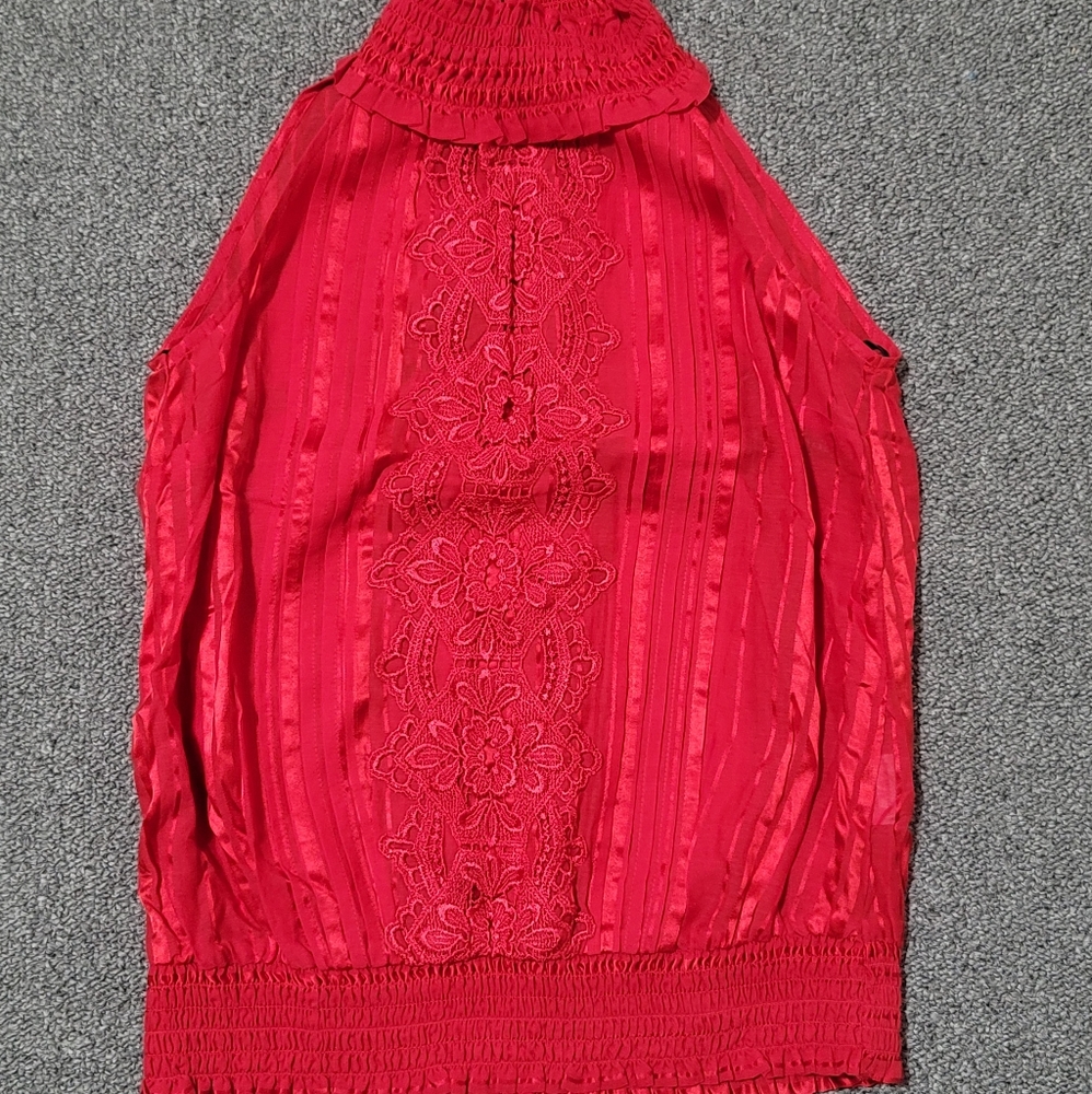 Bebe silk top size xxs NWT
